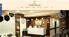 Desktop Screenshot of hotelpuripalace.com